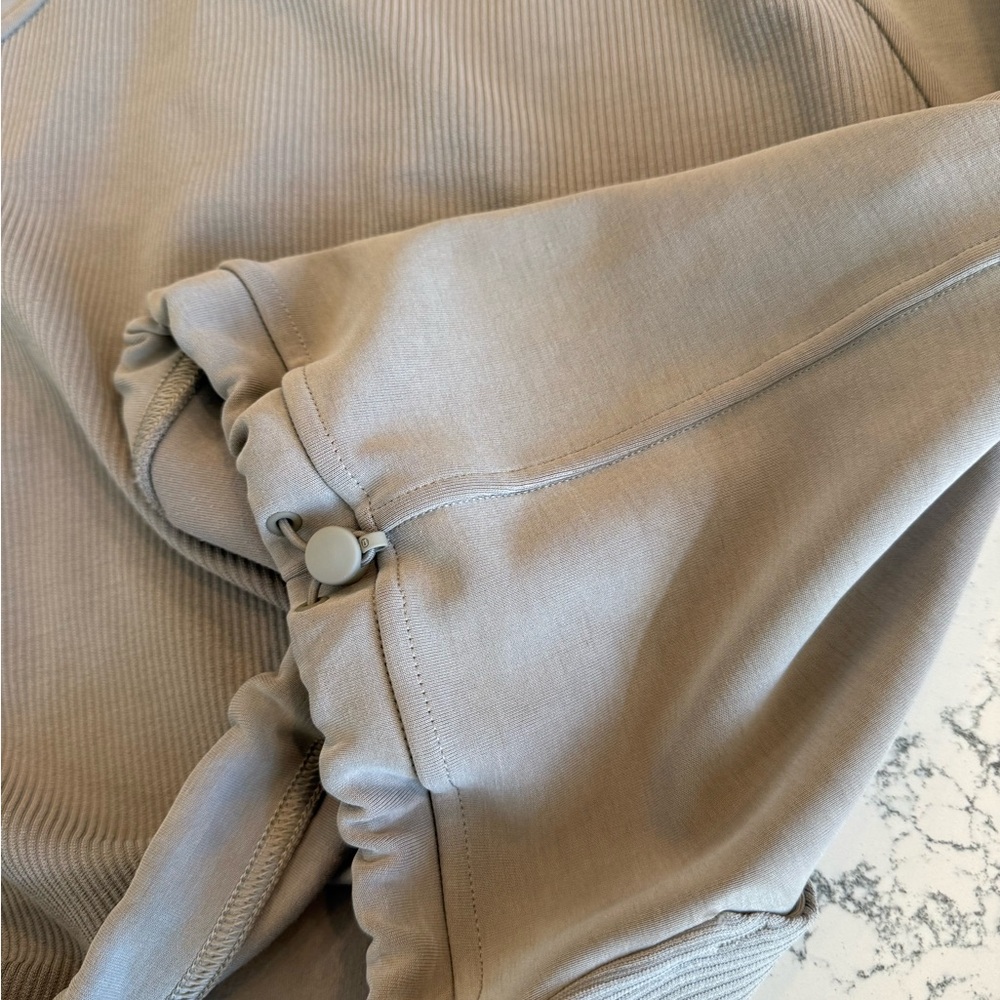 lululemon athletica gray quarter-zip pullover jacket - Picture 4 of 5